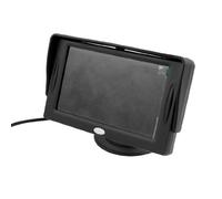 Ruilogod Coche Auto 4.3 Pulgadas Pantalla TFT LCD Color Retroview Interfaz-AV AV Monitor