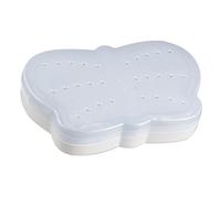 Ruilogod Coche Auto Decoración Mariposa Encerrada Perfume En Gel Aromático Azul