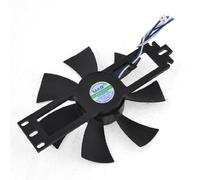 Ruilogod Cocina de inducción DC 18V 2 Conector terminal Ventilador de enfriamiento sin escobillas