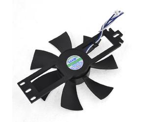 Ruilogod Cocina de inducción DC 18V 2 Conector terminal Ventilador de enfriamiento sin escobillas