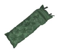Ruilogod Colchoneta inflable plegable de 180 x 60 cm, color verde oliva, para senderismo, camping (id: d6c 38f 2db 55c b6d