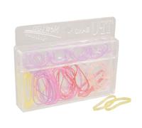 Ruilogod Colorido caucho pelo banda trenza titular en caja de plástico transparente (id:10 9e6 67 2d3 1a5