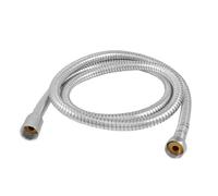 Ruilogod Cuarto de baño doble final calentador de agua flexible ducha manguera 1.5m