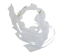 Ruilogod Detalle de encaje de la cabeza Detalle de la niña de la boda Guirnalda del pelo de la muchacha