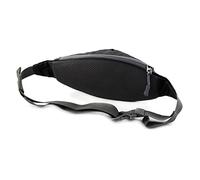 Ruilogod En plein Cyclisme Course à pied Pouch téléphone portable Llavero Porte-poche sport de taille Noir