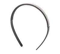 Ruilogod Faux Rhinestone Detallando Dientes Dientes dentro de Diadema Hairband Pelo Hoop Black Black (id: 05c 637 494 473 cdd