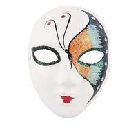 Ruilogod Gypsum Woman - Pintura a mano para mujer, ópera de Pekín, máscara facial, maquillaje, color verde (id: f13 67d 52b 664 2b4