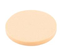Ruilogod Lady Facial Care Round Powderpuff Cosmetic Maquillaje Esponja Beige