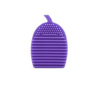 Ruilogod Limpiador de brochas de maquillaje con forma de maíz morado, guante de lavado (id: 6d4 f61 e84 46c 01a