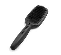 Ruilogod Mango de plástico negro anti en margándose salón estilo mágico peluquero peluquero Masaj cepillo cepillo peine