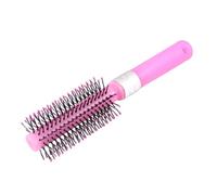 Ruilogod Mango de plástico peinado rizado cepillo de pelo redondo peine luminoso rosa (id:ce f32 c4 8ba 588