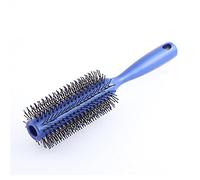 Ruilogod Mango de plástico redondo flexible diente rizado pelo peine azul (id:cd d3a 8e b38 376