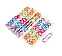 Ruilogod Peinado Multicolor Elástico Señora Ponytail Titulares Bandas de Cabello 50 Unids (ID: 45 dca a3 6c5 802