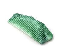 Ruilogod Peine portátil de jade sintético para mujer, 11,5 cm de longitud, color verde y blanco (id: ba1 426 4bd 199 801