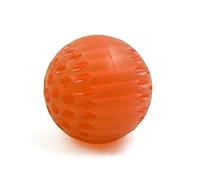 Ruilogod Pelota hueca naranja de silicona para dedos de mano, nudos musculares, articulaciones de muñeca, ejercitador de masaje, bolas de agarre (id: e46 732 e14 a7d 82c