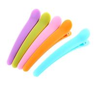 Ruilogod Pinzas de pelo de arco de dientes de cocodrilo de plástico con punta de cocodrilo de 95 mm de largo 5 unids (id: c7 c4f 0c da9 361