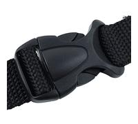 Ruilogod Reposapiés de nailon para exteriores, oficina, viajes, reposapiés, color negro (id: e49 bc0 7f1 138 002