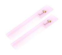 Ruilogod Señoras de plástico rosa Hari peine 5.4 pulgadas de longitud herramienta de belleza 2 unids (id:a1 808 f8 ef8 48d