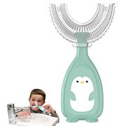 Ruilonghai 10 Pcs Cepillo de Dientes en Forma de U para niños 360, Cepillo de Dientes para niños pequeños Cepillo de Dientes de Masaje blanqueador, Cepillo de Dientes para Toda la Boca para niños a