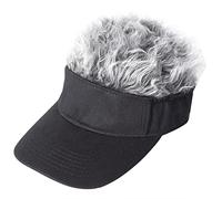 Ruilonghai Gorra con Visera para el Sol con | Gorras de béisbol Unisex Ajustables Gorras de Golf con Peluca Divertida,Adecuado para Pesca, canotaje, Camping, Actividades al Aire Libre y Juegos de