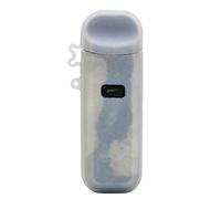 RUILUL Funda protectora de silicona para Smok Nord 2 Case Kit Skin Decal Wrap Sleeve Protector antideslizante (transparente)