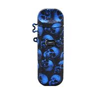 RUILUL Funda protectora de silicona para Smok Nord 2 Kit Skin Decal Wrap Sleeve (azul)