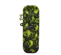 RUILUL Funda protectora de silicona para Smok Nord 2 Kit Skin Decal Wrap Sleeve Protector antideslizante (verde)