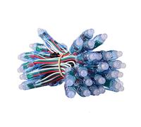 ruimeimei DC5V WS2811 Pixels - Cadena de luces LED direccionables digitales, impermeables, RGB a todo color (50 unidades DC5V)