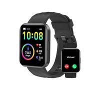 RUIMEN Reloj Inteligente Mujer Hombre con Llamada,1,83" Smartwatch con Pulsómetro,Podómetro,Oxímetro,Monitor Sueño,Esfera de reloj personalizada,Impermeable IP68 Pulsera de actividad para iOS Android