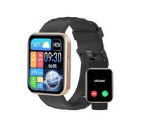 RUIMEN Reloj Inteligente Mujer Hombre con Llamada,1,83" Smartwatch con Pulsómetro,Podómetro,Oxímetro,Monitor Sueño,Esfera de reloj personalizada,Impermeable IP68 Pulsera de actividad para iOS Android