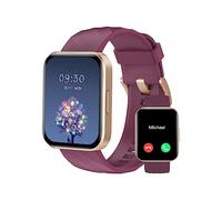 RUIMEN Reloj Inteligente Mujer Hombre con Llamada,1,85" Smartwatch con Pulsómetro,Podómetro,Oxímetro,Monitor Sueño,Esfera de Reloj Personalizada,Impermeable IP68 Pulsera de Actividad para iOS Android