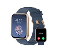 RUIMEN Reloj Inteligente Mujer Hombre con Llamada,1,85" Smartwatch con Pulsómetro,Podómetro,Oxímetro,Monitor Sueño,Esfera de Reloj Personalizada,Impermeable IP68 Pulsera de Actividad