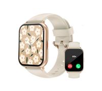 RUIMEN Smartwatch con Llamadas,Reloj Inteligente Haga Reciba Llamada y Asistente Voz,Smartwatch Mujer Hombre con Podómetro Oxígeno Sanguine Impermeable IP68 100+ Deportes Modos