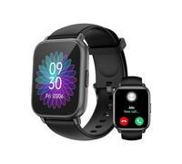 RUIMEN Smartwatch con Llamadas,Reloj Inteligente Haga Reciba Llamada y Asistente Voz, Smartwatch Mujer Hombre con Podómetro Oxígeno Sanguine Impermeable IP68 100+ Deportes Modos Pulsera de Actividad