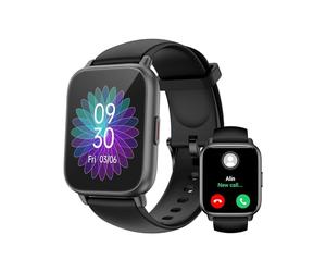 RUIMEN Smartwatch con Llamadas,Reloj Inteligente Haga Reciba Llamada y Asistente Voz, Smartwatch Mujer Hombre con Podómetro Oxígeno Sanguine Impermeable IP68 100+ Deportes Modos Pulsera de Actividad