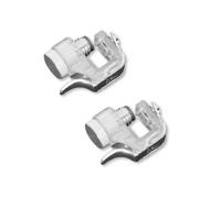 Ruimou 1 Pair Joystick Metálico Plateado para Juegos De Disparos En Dispositivos Móviles Adecuado para Mandos De Juegos Móviles/Gatillos De Disparo Móviles