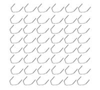 Ruimou 100 piezas 0,6mm/0,8mm automotriz de reparación de plástico de la máquina de soldadura caliente grapas para todos los coches (grapas de esquina exterior de 0,6 mm)