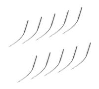 Ruimou 10Pcs Agujas Curvas Para Máquina De Coser Blindstitch LWX6T LWX2T 80/12 Agujas Para Máquinas De Pespunte Y Canteado Domésticas O Industriales Máquinas Portátiles De Pespunte
