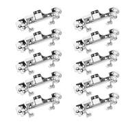 Ruimou 10Pcs controlador Flexible membrana película conductora, almohadillas de reparación de teclado de mango, Compatible con PS5 BDM-030 / V3 DualSense controlador