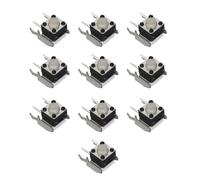 Ruimou 10Pcs (LB/RB) Interruptor Parachoques Con Botón Hombro Compatible Con XBox One Series X S Compatible Con XBox360 Compatible Con Elite Series 1 y 2 Controlador LB/RB