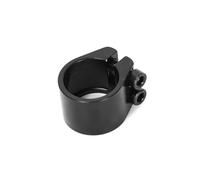 Ruimou 1Pcs Negro Abrazaderas De Asiento De Bicicleta De Aleación De Aluminio 28.6mm Adecuadas Para Fijar Barras De Asiento De Bicicleta MTB/BMX