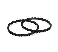 Ruimou 2 correas de goma para aspiradora 150621 (177 mm x 4 mm) compatibles con Shark NV350 NV351 NV352 NV355 NV356 NV357