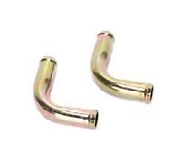 Ruimou 2 Pcs 90° Junta De Conector De Manguera De Calentador 16mmx16mm/ 5/8inx5/8in Adecuada Para Mangueras De Calentador Automotriz/Tuberías De Guía De Tanque De Agua