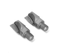 Ruimou 2 piezas cortador de madera de carburo abridor de agujeros de cerradura de puerta para ranurar y abrir agujeros en puertas de madera (cortador de 16 mm)