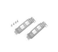 Ruimou 2Pcs Soporte De Tarjeta De Red De Perfil Bajo (con Tornillos) Compatible con Mellanox MCX4121A-ACAT XCAT MCX512A CX4121A