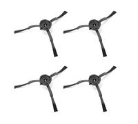 Ruimou 4 cepillos laterales de robot de barrido compatibles con la serie Roborock, incluyendo S8 Pro Ultra/S7 Max Ultra/Q Revo/S7 MaxV/S7/Q7Max/Q8 Max/S8/Q7/S6/S5/S4/E Series (negro)