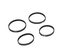 Ruimou 4 correas de transmisión para aspiradora 1611130 y 1611129 compatibles con Bissell ProHeat 2X Revolution Pet Pro Plus 1986 1964 19862 19863