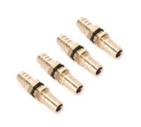 Ruimou 4 piezas de adaptador de bronce para fijación de motor deportivo 12 mm con juntas de silicona y adaptador de combustible para un flujo confiable de combustible