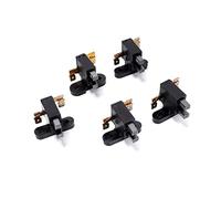 Ruimou 5 cepillos de carbono generador universal de 2 KW 5 KW para Honda 168F/188F, 2000-5000 W alternador de carbón cepillo de repuesto (5 KW-5 piezas)