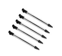 Ruimou 5 Pcs Pantalla Táctil De Metal Retráctil Stylus Pen 3DS Compatible con Nintendo 3DS Consola (85mmx5mm)